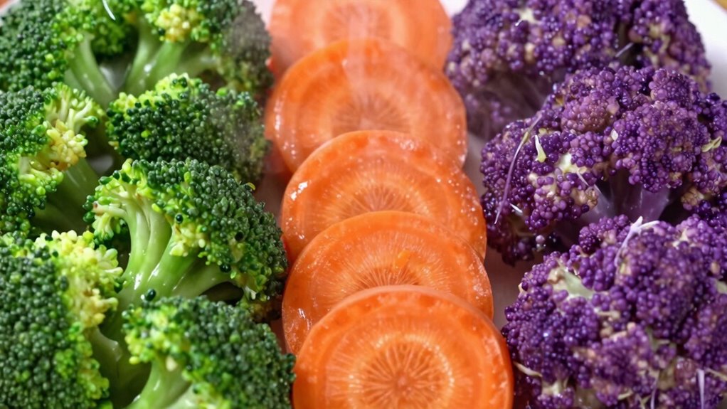 keep vegetables vibrant during steaming