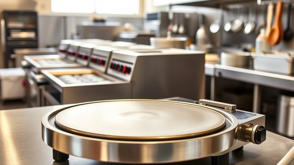 key commercial crepe maker features