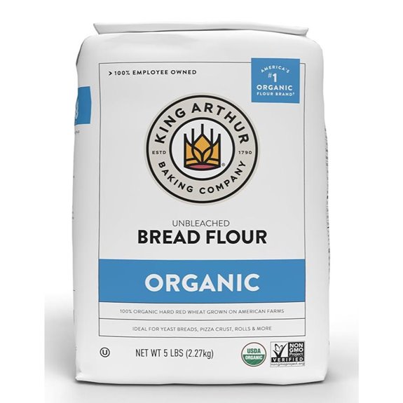King Arthur Organic Bread Flour 5 lbs