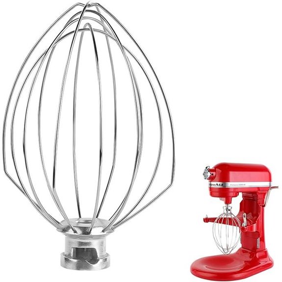 KitchenAid 6-Wire Whisk Attachments for 5-6 Quart Mixers
