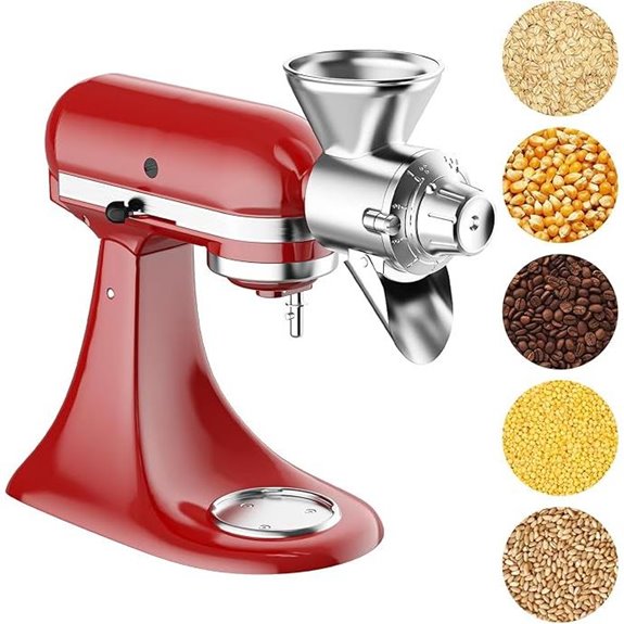 Grain Mill Attachment for KitchenAid Stand Mixer