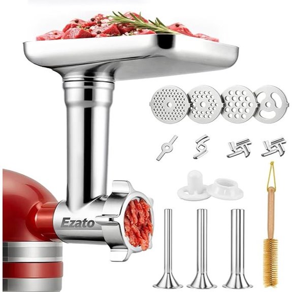KitchenAid Meat Grinder Attachments and Sausage Stuffer
