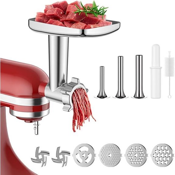 KitchenAid Meat Grinder Attachment with Sausage Stuffer