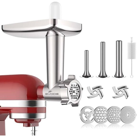 KitchenAid Metal Meat Grinder Attachment with Accessories