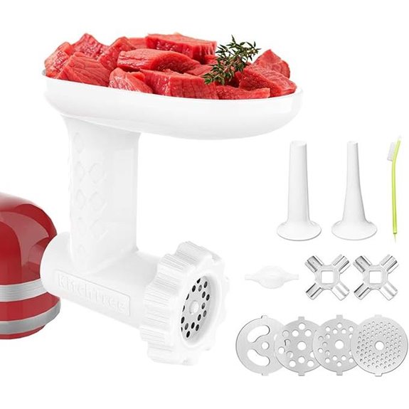 KitchenAid Meat Grinder Attachment with Sausage Stuffer