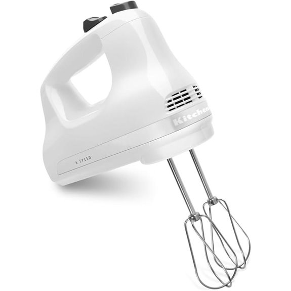 KitchenAid 5 Ultra Power Speed Hand Mixer - KHM512 White