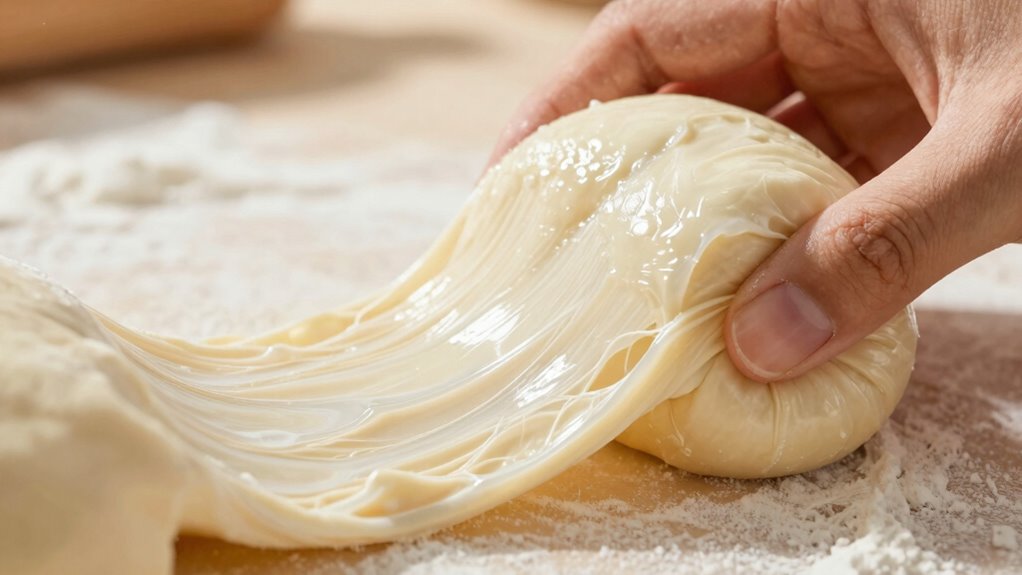 knead until ideal elasticity