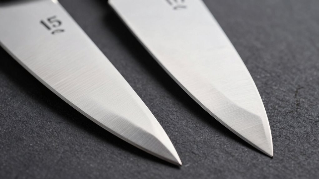 knife angle influences sharpness