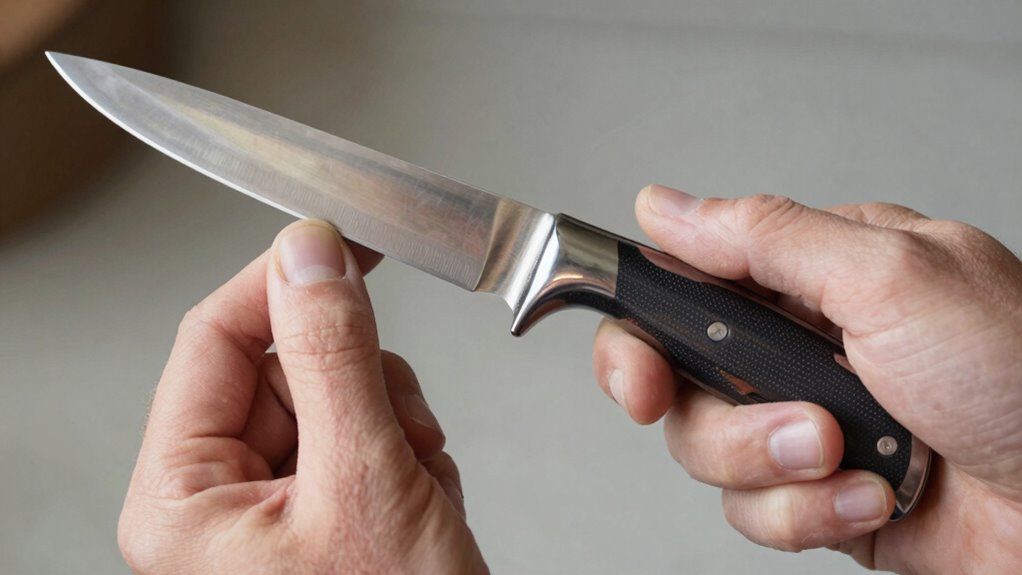 knife grip comparison techniques