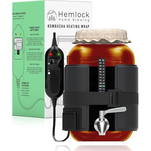 Kombucha Fermentation Heating Mat with Temperature Control
