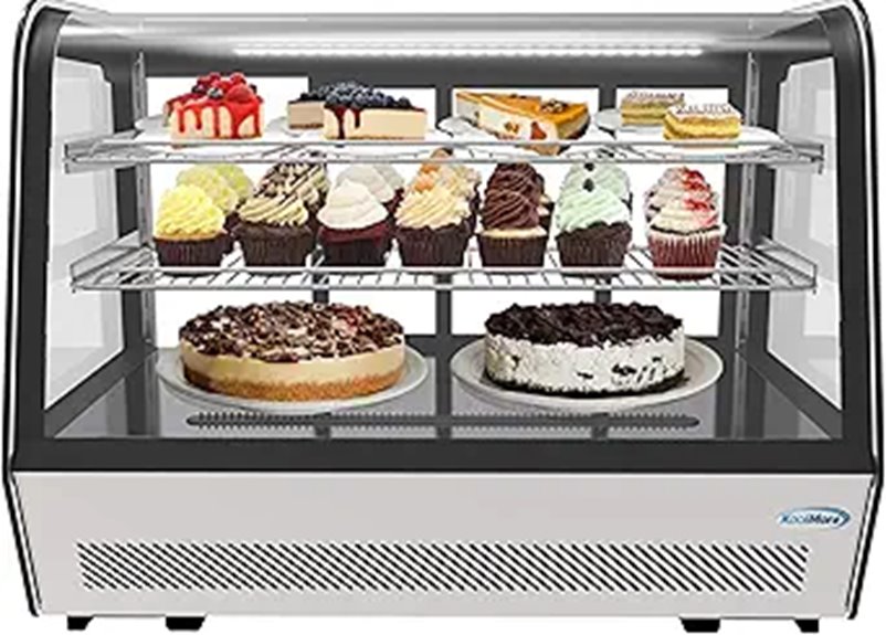 KoolMore 35 NSF Countertop Refrigerator Display Case