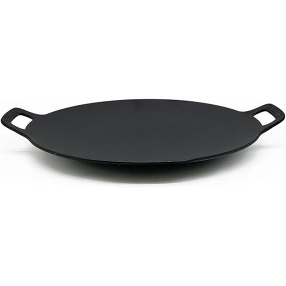 13-Inch Korean BBQ Cast Iron Grill Pan