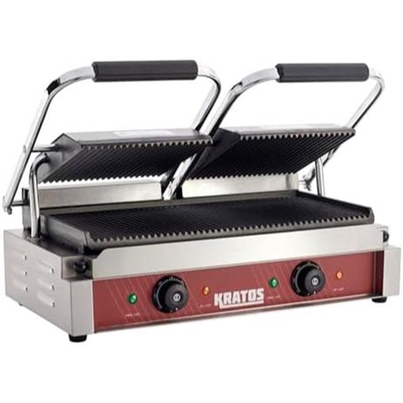 Kratos Commercial Electric Panini Sandwich Grill