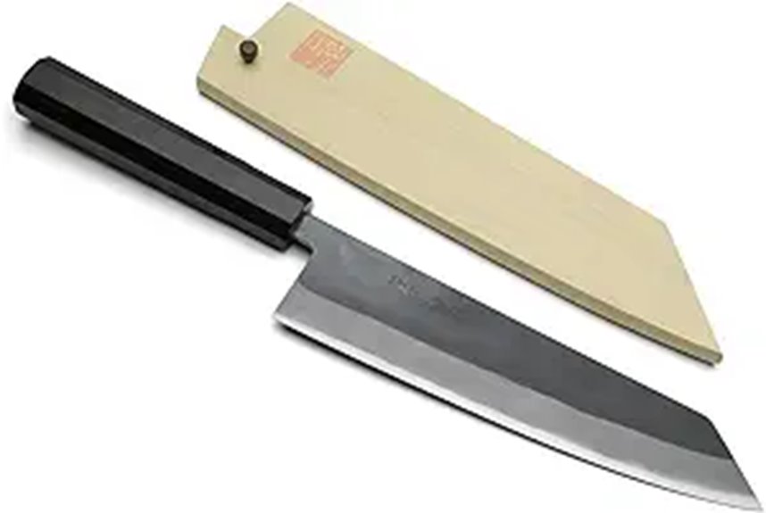 Yoshihiro Kurouchi Blue Steel Kiritsuke Knife 8.25