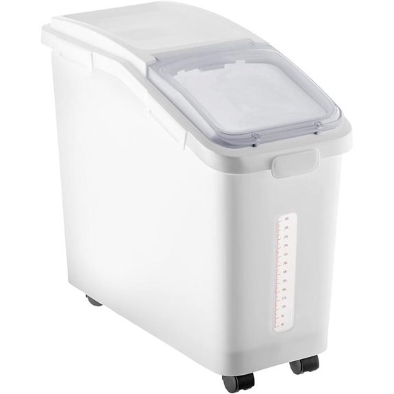 VEVOR 11.4 Gal Ingredient Storage Bin with Lid
