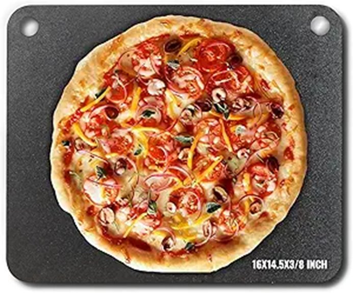 VEVOR 16x14.5 Pizza Steel Baking Plate