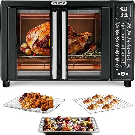 Gourmia 24L Air Fryer Oven with 17 Presets