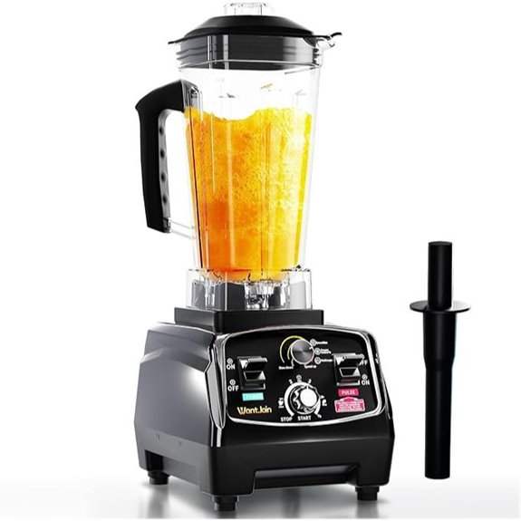 WantJoin 68oz Commercial Blender with 1800W Power