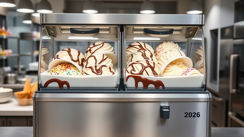 large batch ice cream factors