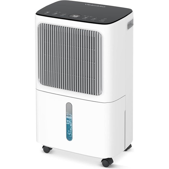 VEAGASO 2500 Sq.Ft Dehumidifier with Drain Hose