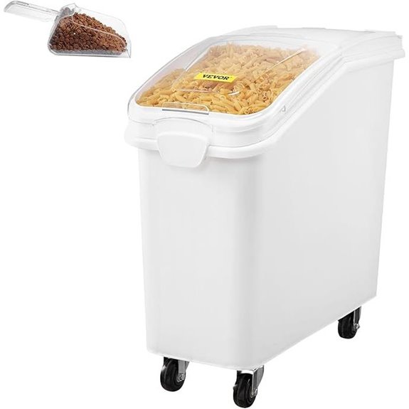 VEVOR 21 Gallon Food Storage Ingredient Bin