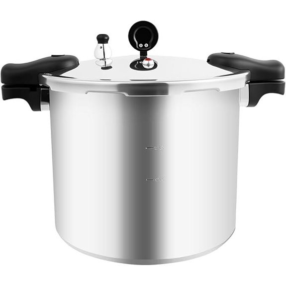 23-Quart Pressure Canner with Gauge and Safety Valve