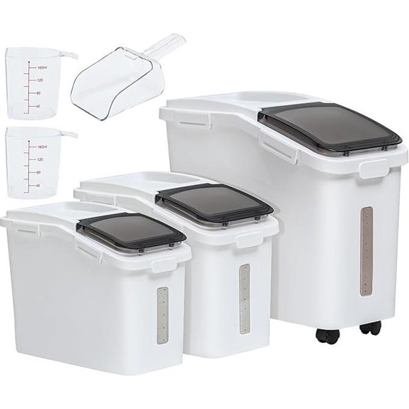 YITAHOME 20.6 Gal Commercial Rice Storage Bin