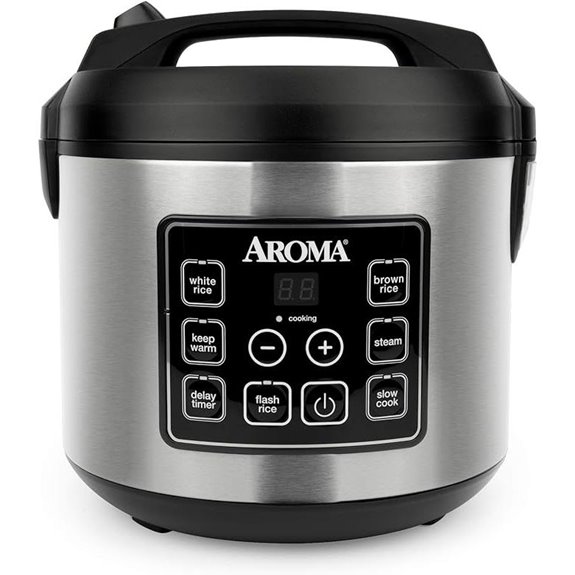 Aroma 20-Cup Digital Rice Cooker & Steamer