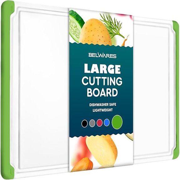 Large Dishwasher Safe Plastic Cutting Board