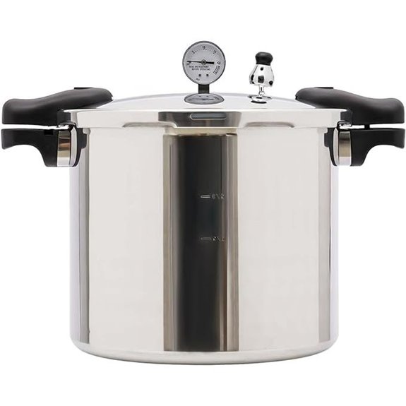 Pressure Cooker 23 Qt Explosion-Proof with Lock Handle
