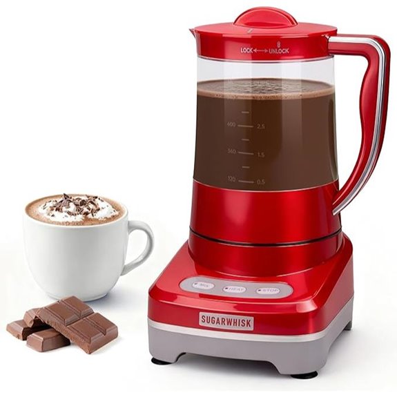 29 oz Hot Chocolate Maker with Frother and Steamer