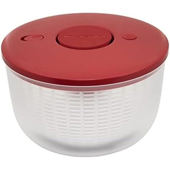 KitchenAid 7.43 Qt Salad Spinner with Removable Bowl