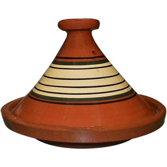 Moroccan Cooking Tagine Glazed X-Large 12.5 in Diameter Authentic Food