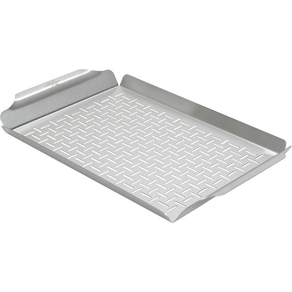 LITTLE GRIDDLE Large Pro Stainless Steel Grill Pan