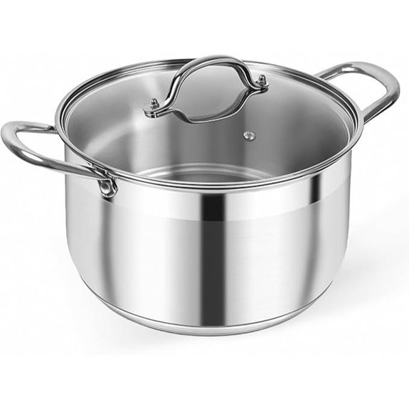 Kirecoo 8-Quart Stainless Steel Stock Pot