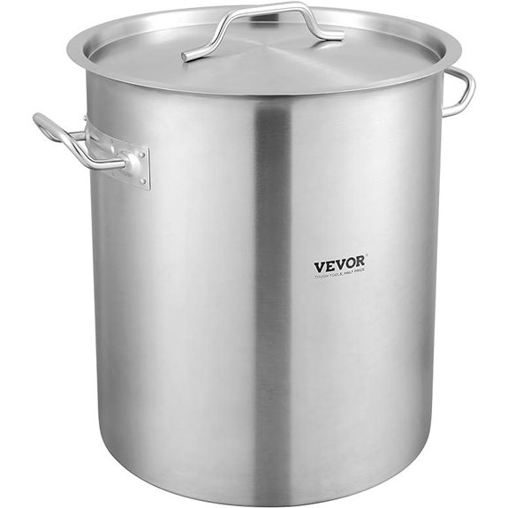 VEVOR 42 Quart Stainless Steel Stockpot with Strainer