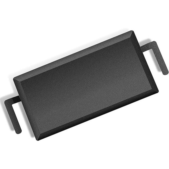 Universal Large Carbon Steel Griddle with Gloves