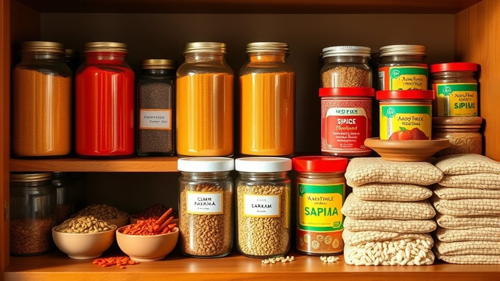 layer spices for flavor