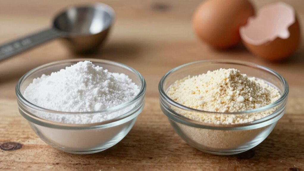 leavening agents contrasting effects