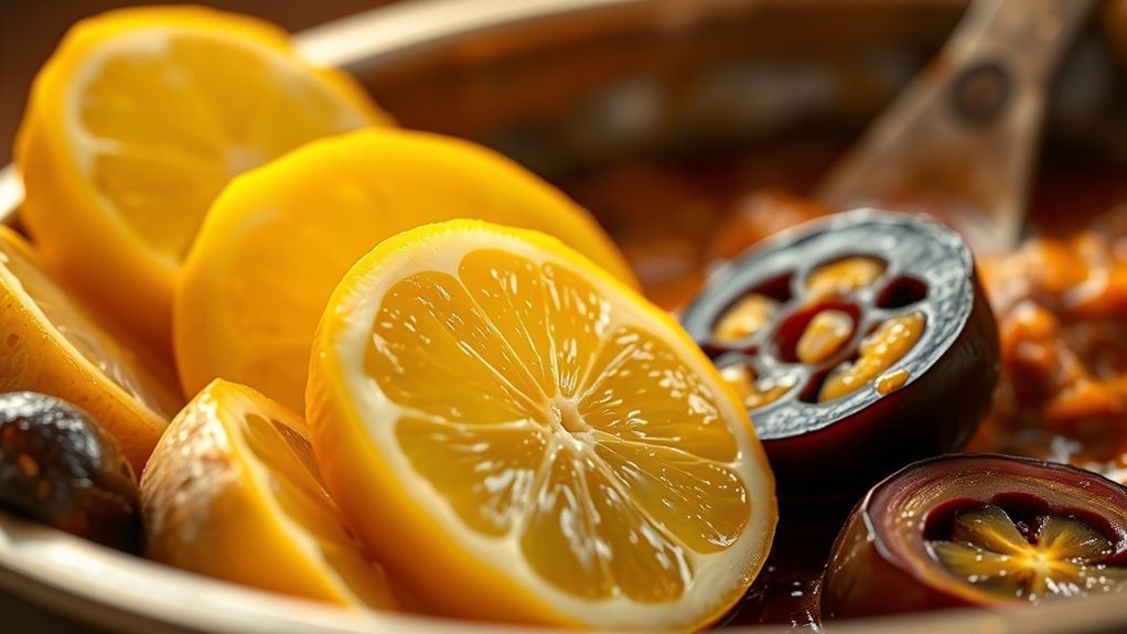 lemon enhances flavor balance