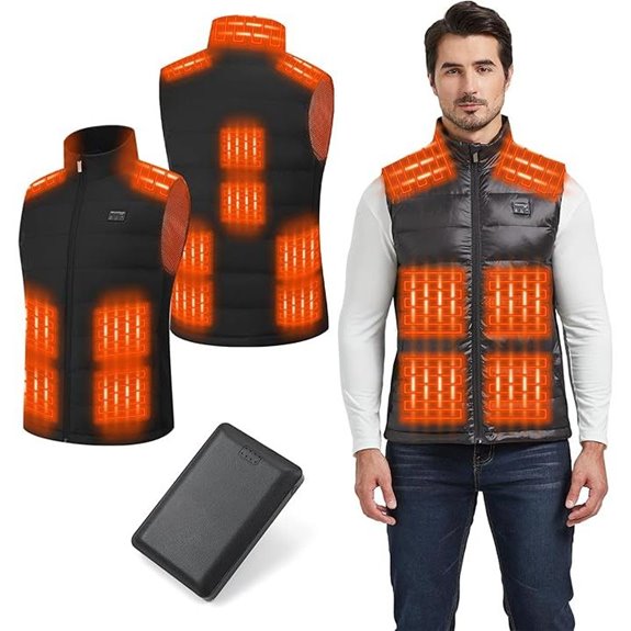 lightweight heated outdoor vest
