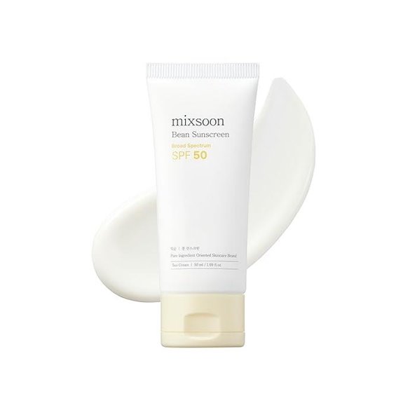 Mixsoon SPF 50 Lightweight Korean Sunscreen No White Cast