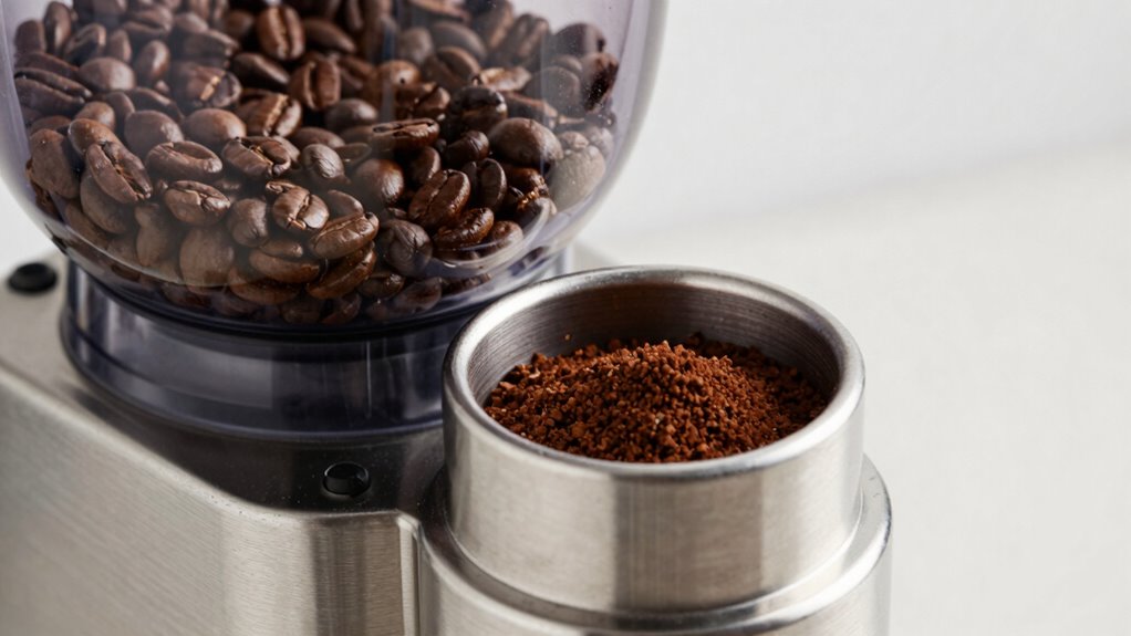 low retention coffee grinders