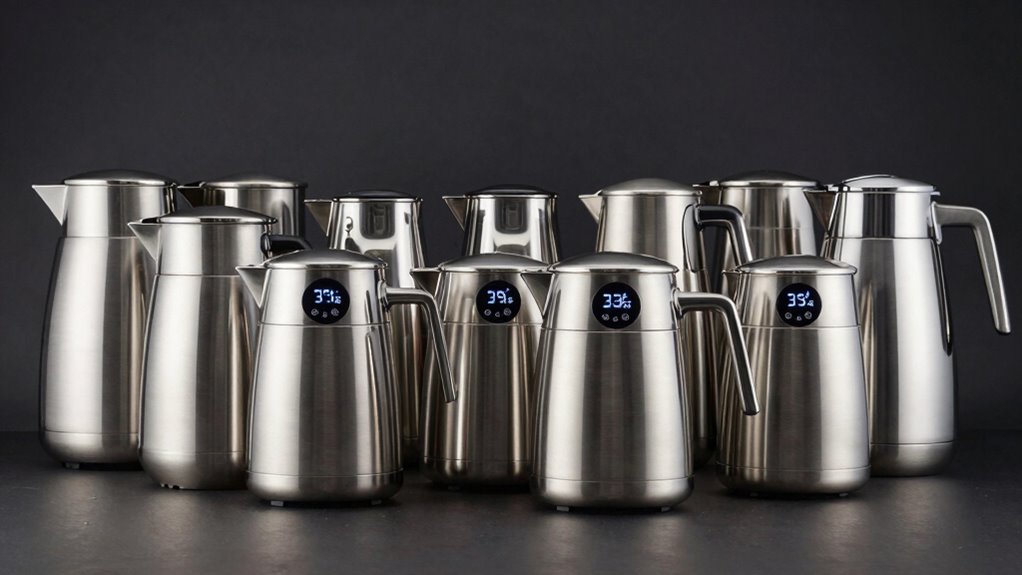 luxury insulated coffee carafes