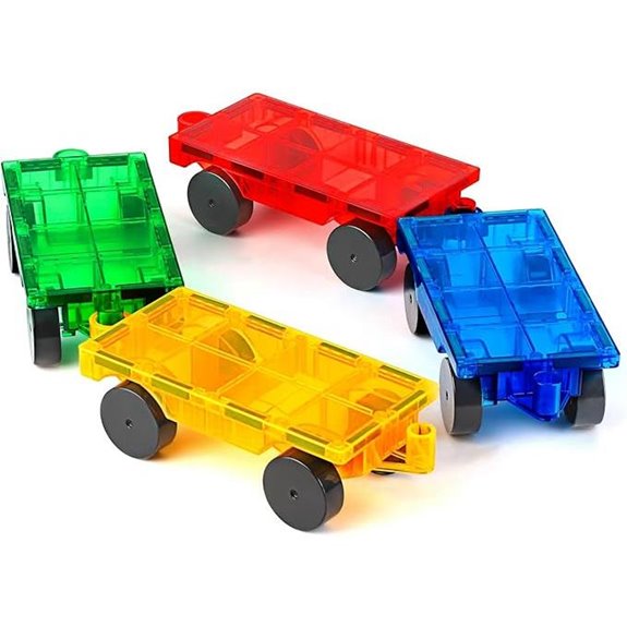 Magnetic Cars Construction Set for Kids 3