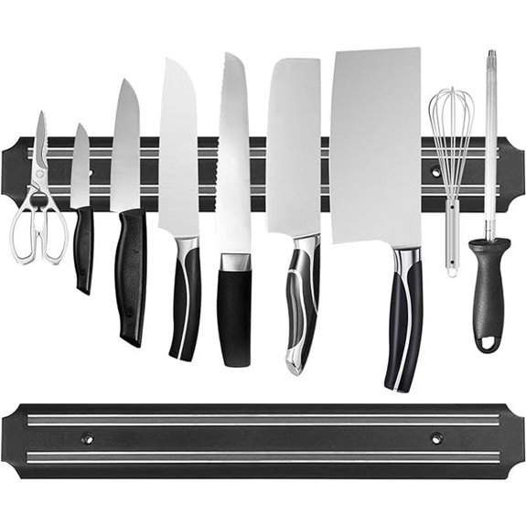 Magnetic Knife Strips (15 Inch Set of 2)