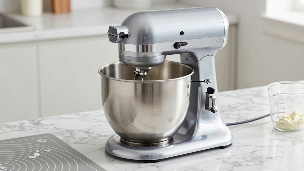 maintain mixer stability quietly