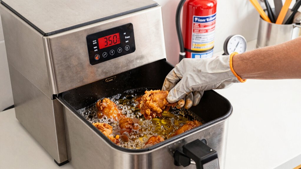 maintain oil temperature safety