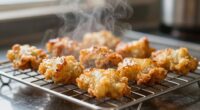 maintain proper frying temperature