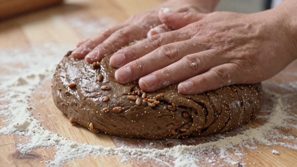 manage sticky dough effectively